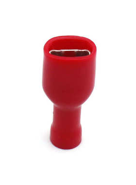 FDFD1.25-187/250冷压端子6.3插簧电线连接器接线耳黄铜母预绝缘