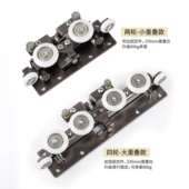 悬浮幽冲灵门五尼金配件双向缓静音阻推拉道门木门幽灵门配隐藏式