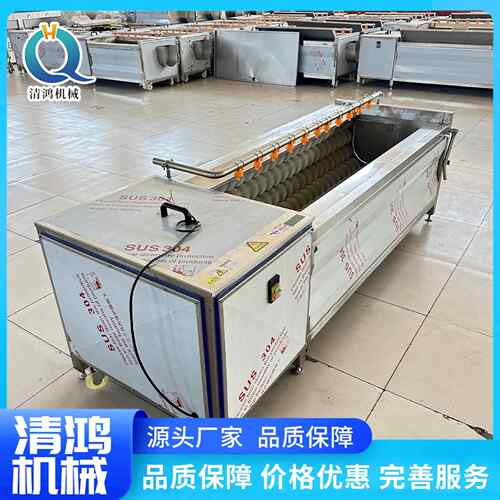 商用鱼鳞去鳞机 洗鱼机 牡蛎生蚝清洗设备 鱼肉清洗加工流水线
