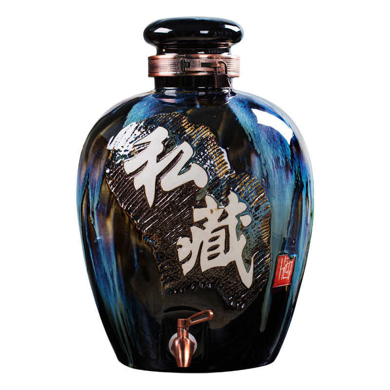厂家批发 陶瓷泡酒坛子专用酒缸10斤到100斤酒瓶家用密封酒壶酒坛