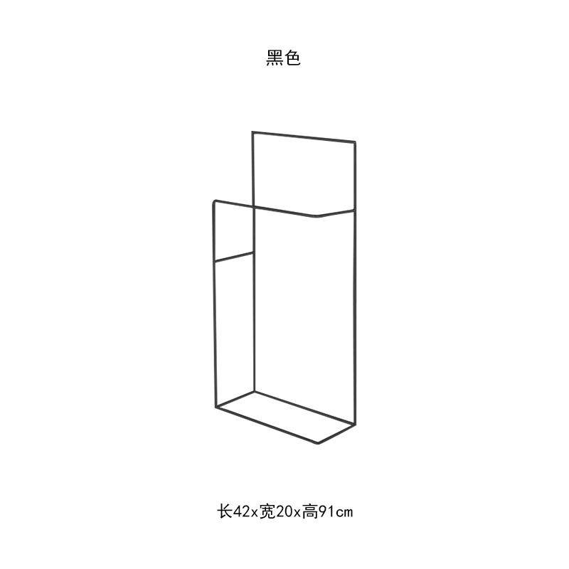 正品北欧免打孔落浴室毛巾架架收纳置物架卫间浴生地巾抹布挂架挂