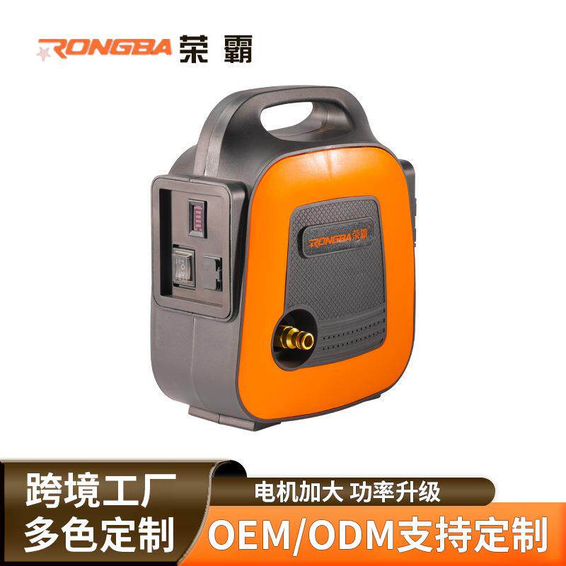 新款充电式隔膜泵户外菜地浇水机抽水泵四缸增压家用抽水机灌溉机