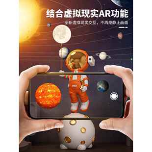 正品太空人宇装航员大摆件沙发旁电视柜边落地摆件客厅奢轻饰旁高