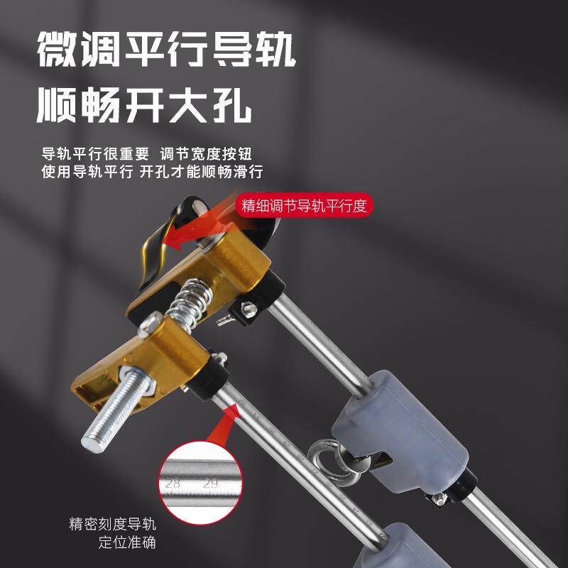 门木门装锁木工开孔神工器开槽孔器安锁模QOW具锁舌打孔套实装专