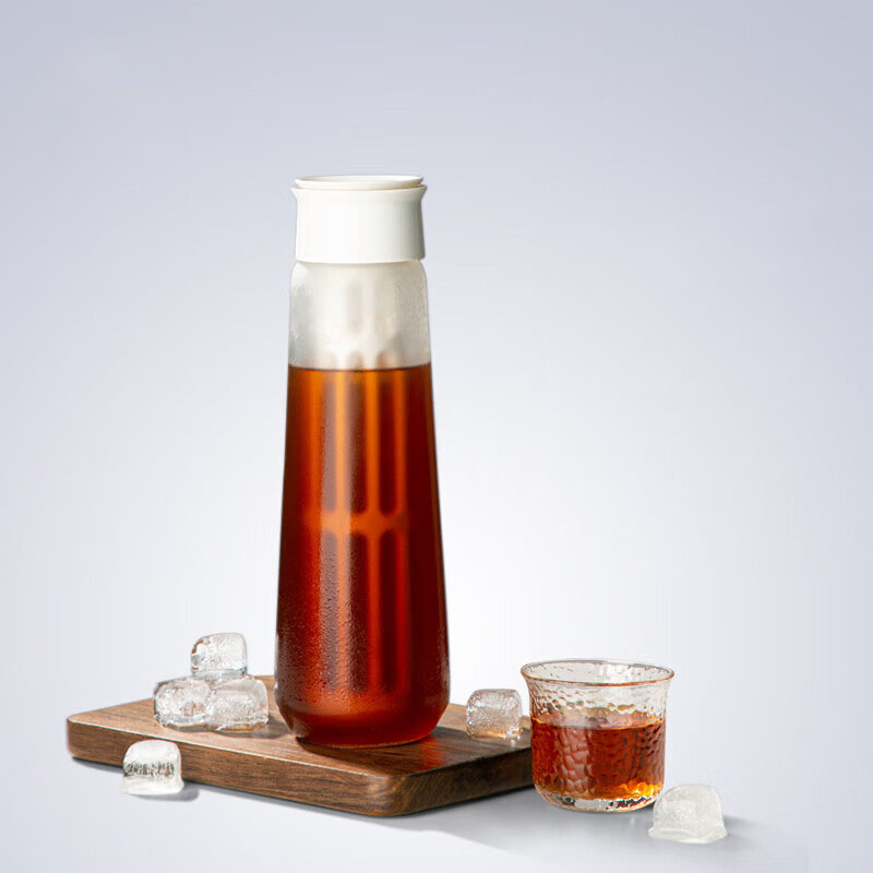 冰锥冷泡瓶玻璃冷萃壶冷萃咖啡瓶萃取壶过滤壶泡茶壶冰滴壶大容量