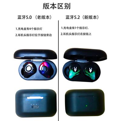 Sabbat/魔宴X12PRO蓝牙耳机配单耳链接与新款type-c充电仓5.2版本