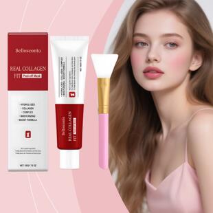 Mask Collagen Off hydrates and moisturizes Peel Gently