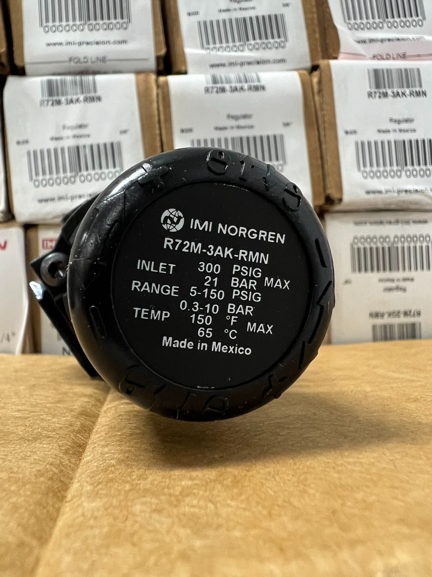 原装英国诺冠调压阀R72M-3AK-RMN