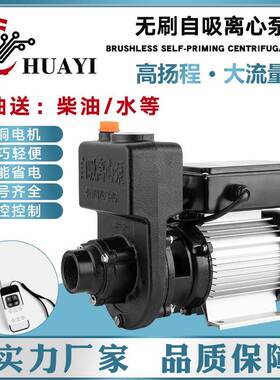 直流自吸泵24v48v60v72v大流量电瓶泵DCcentrifug