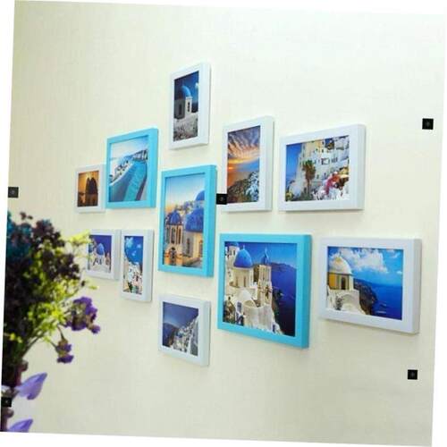 11pcs/Lot Wooden Multi Photo Frame Picture Frames Wall Hang