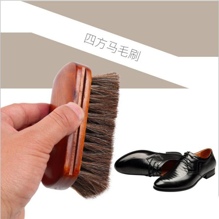 毛刷抛光灰尘毛皮鞋刷子实鞋擦