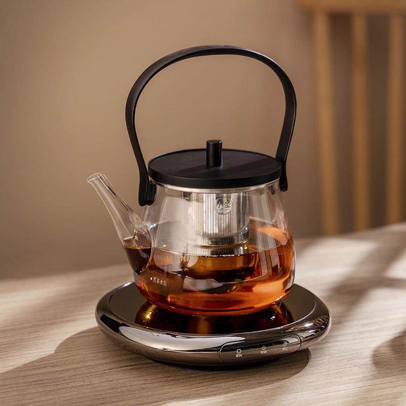 小坐新品电陶炉煮茶器电炉铁壶银壶专用静音烧水炉电热茶炉茶具