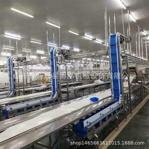 肉类分割线不锈钢垂直提升机肉类高架线厂家直销猪肉分割设备