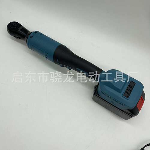 90度直角角向扳手电动充电棘轮扳手12V锂电舞台桁架安装工具