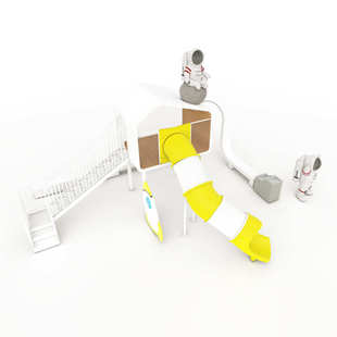 无系列动力游乐户外组合探索太空设备主题大型文景区滑梯不锈钢旅