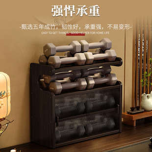 桌面展示柜茶杯架茶室茶台面上茶叶茶具防尘摆放置物架新中式边柜