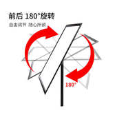 商场立牌落地展示牌门口广告牌金属水牌导向指示牌立式 POP展架a3
