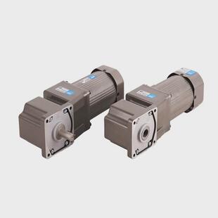 直角電機小型中實軸中空調速馬達220v電子剎車wb直角齒輪減速電機