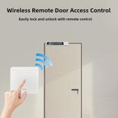 无线门禁开关免布线随意贴86型开关安装 简单磁力锁开关外置遥控