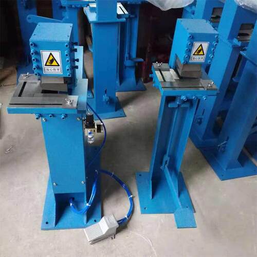 不锈钢板直角切角机 标牌翻边切圆角设备 气动一次成型裁角机