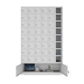 钢制手机放收柜单位对讲机保管箱20240709会议室学存校存纳管理寄