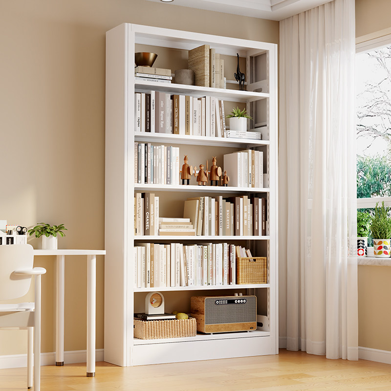 钢制图书馆书架家用落地置物架儿童书柜客厅绘本架简易铁艺储物架,住宅家具,书架,淘宝优惠券,粉丝福利购,淘宝优惠卷