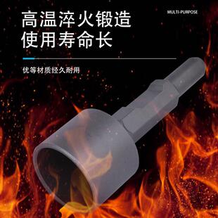 电镐打桩锤筒 小型打桩机头打木桩 汽油镐打桩基果园桩基木架野外