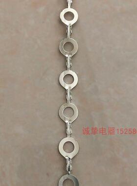 8.2直连DJ431-8A连带0.5mn4000只/盘圆形接线片四脚冷压端子线环