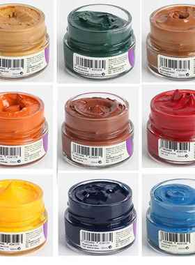 PROPERT'S 彩色鞋油乳膏红色鞋油宝蓝色鞋油绿色鞋油土黄色鞋