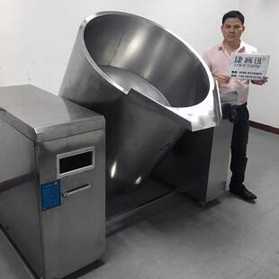商用电磁炉可倾式汤炉大型卤煮锅大功率摇摆式煲汤电磁炉食堂煮汤