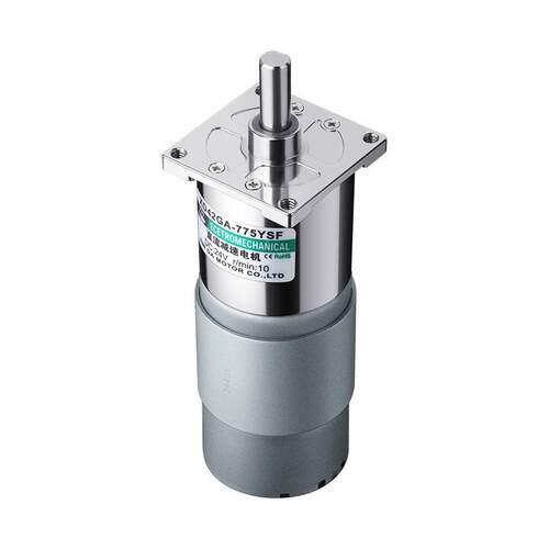 775电机齿轮减速可调速微型电动机正反转扭矩12V24v直流电机马达