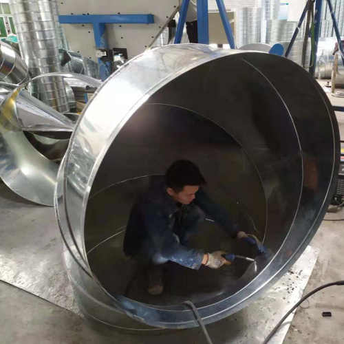 镀锌螺旋风管弯头 白铁皮圆弯头弯管 90度45度弯头不锈钢风管配件