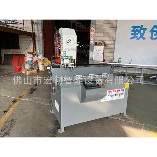 全自动800门数控钻玻铣自动翻转SF-520钻孔铣槽机床门窗合页极简