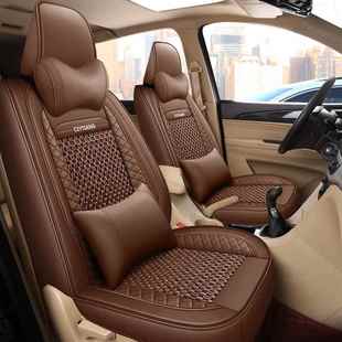 汽车坐垫四季 通用五菱宏光S座套S荣光V七座冰专用全包7LPL围1丝布