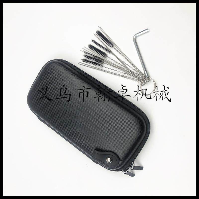 化油器螺丝刀2件套调节器色皮锯盒黑带毛刷割草机油配件H1YTHZPJ