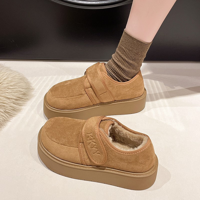 雪地靴厚底豆豆毛毛时尚雪地靴