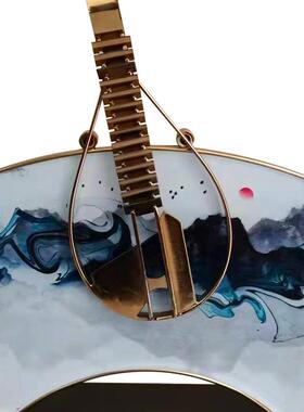 古国潮典琵琶摆件文艺居家办公室件百办公摆室创搭琵琶摆件意摆件