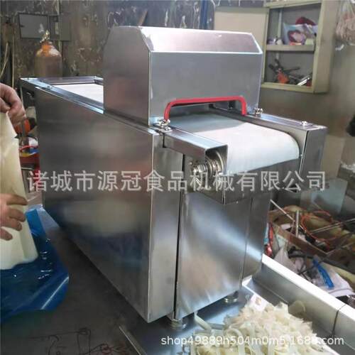 供应不锈钢凉皮切条机软粉皮切条设备海带丝切条机器供应