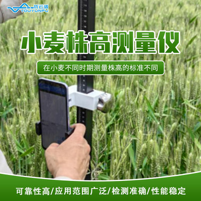 小麦株高测量仪农作物株高测量系统小麦玉米水稻高度快速测定仪