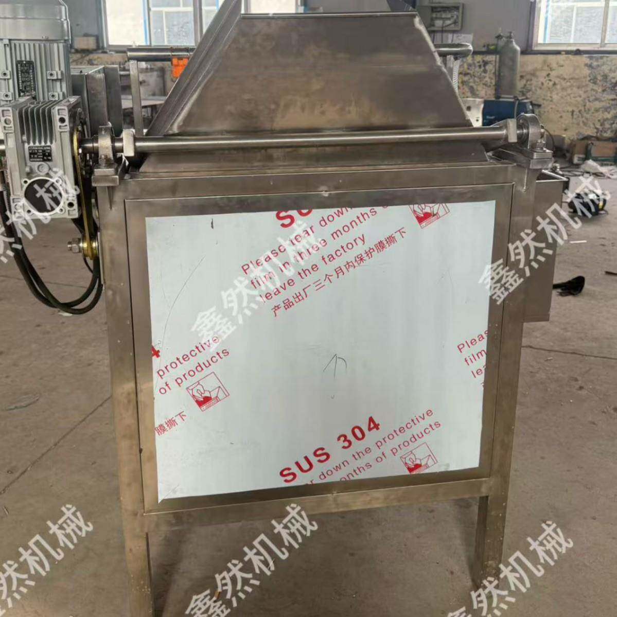 厂家直销气泡清洗机翻框式清洗黄瓜香蕉苹果等果蔬采用不锈钢304