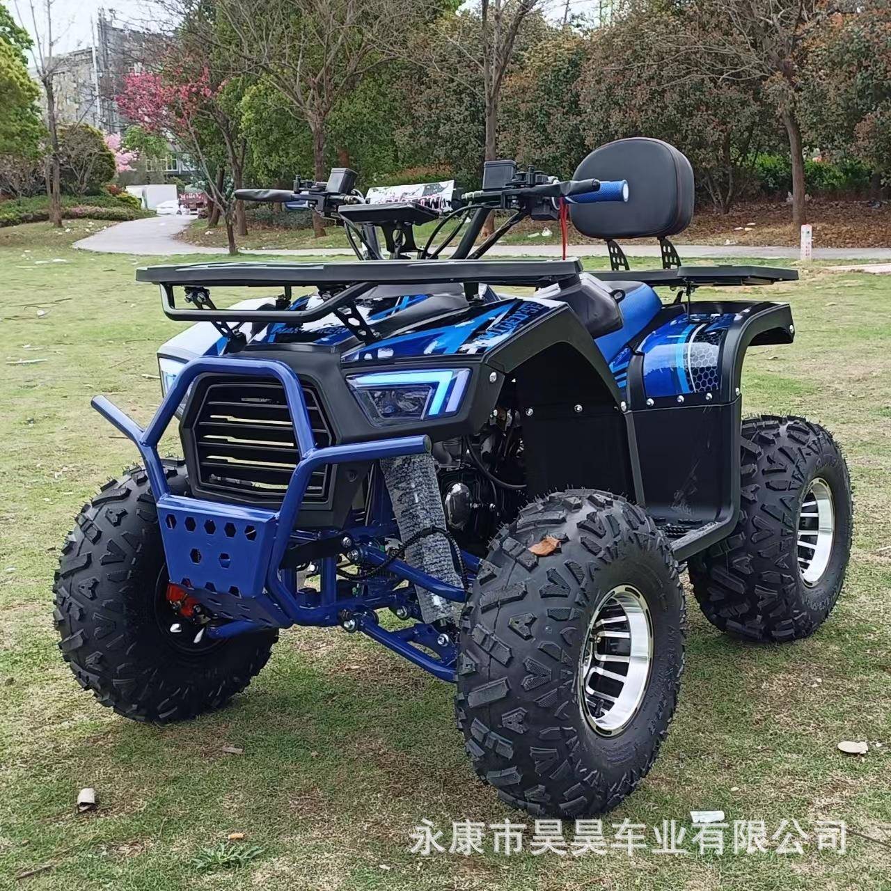 2024跨境新款125CCATV沙滩车四轮越野车摩托车全地形车可出口atv