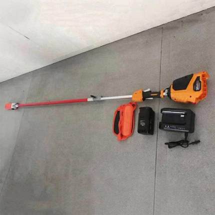 长柄绝缘修枝电锯园林充伐木电式高空电修0906剪锯动遥控链绝缘高