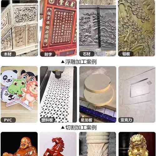 数控雕刻木工巡边PVDRV3C亚克机石材铝广告浮力雕木雕125泡沫精雕