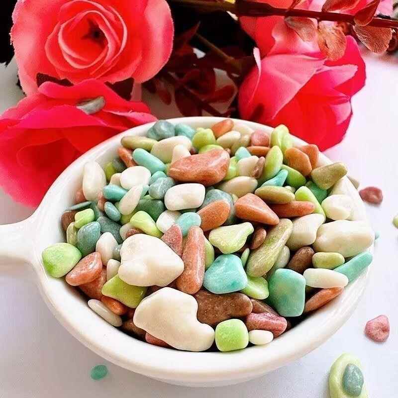 迷你宝石小石头奶糖巧克力经典儿时怀旧糖果8090零食童年回忆