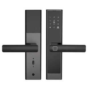 新款 锁办公室酒店公寓民宿商用指纹智能锁 铝合金家用房间电子密码