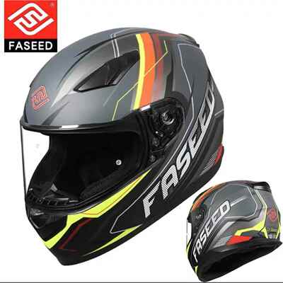 正品FASEED托头盔夏季男摩女士机车全盔3C认车证四季通用雾防炫酷