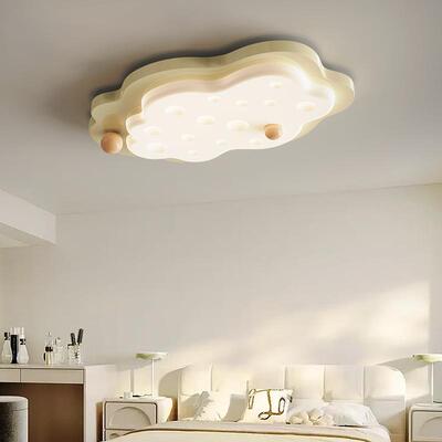 云朵客厅山吸顶灯奶油风灯大主灯卧具621室灯中灯套餐简约家装灯