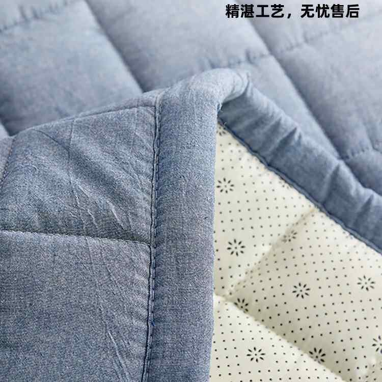 全棉垫软垫薄款被家用席梦思保护垫子榻榻米褥纯BHG棉防滑床铺床