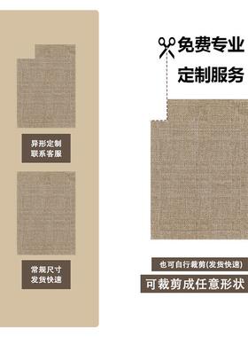 入户门门地纯色仿剑麻地毯门垫大门口玄关客厅地WYC-002毯垫脚进