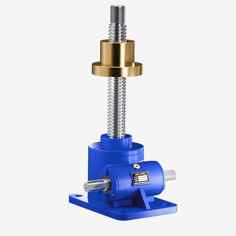 SWL1T/2.5T/5T电动丝杆升降机螺旋升降器蜗轮蜗杆手摇小型升降台